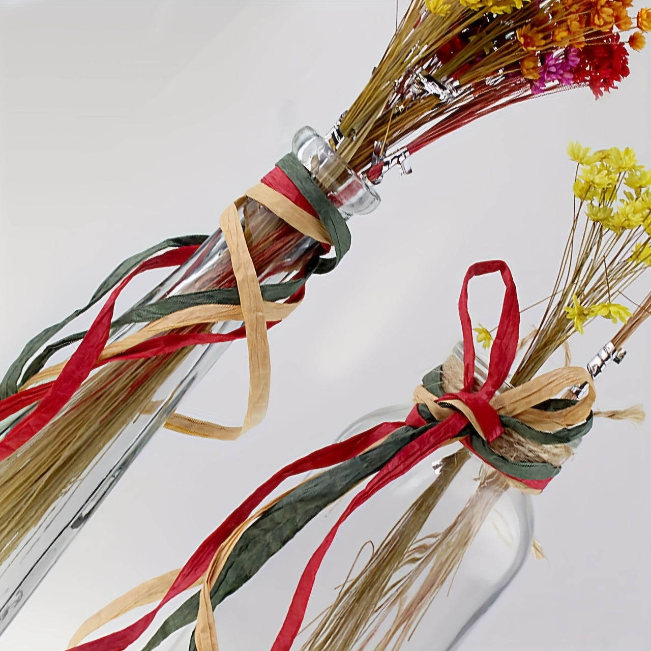 3-Roll Raffia Ribbon Set