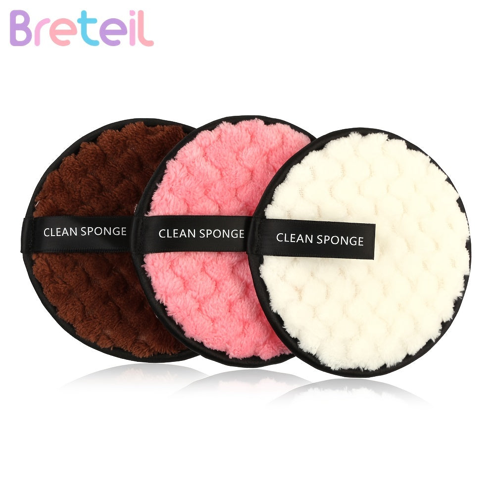 Reusable Makeup Remover Pads – 1/3/4 Pcs Set
