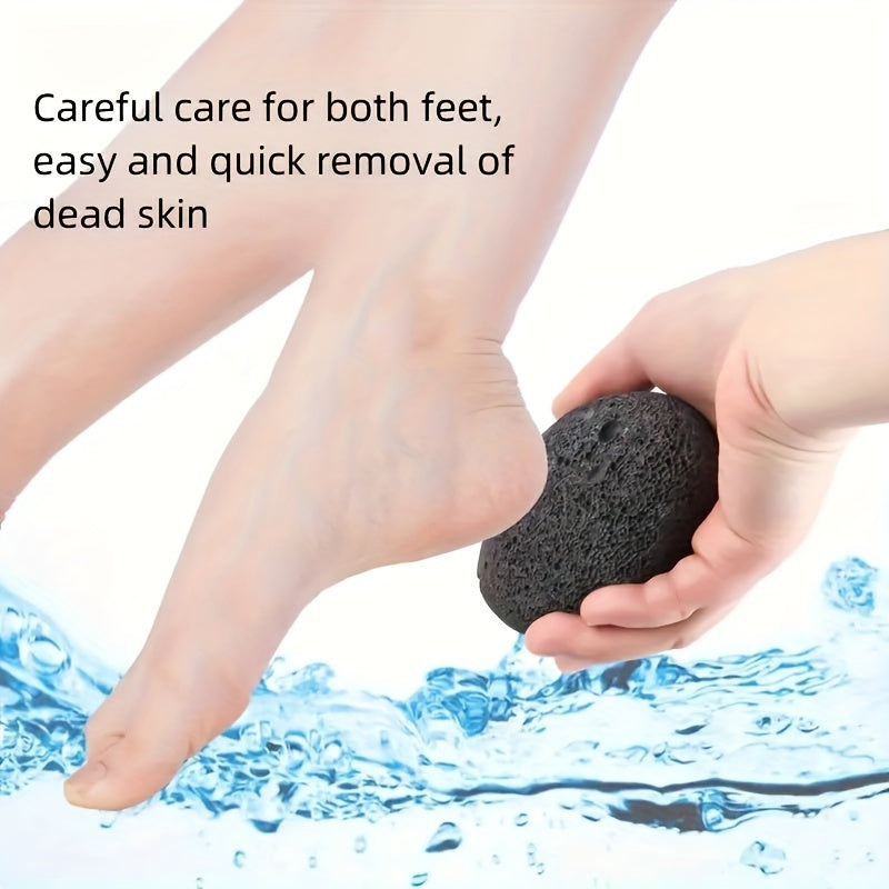 Natuurlijke lavastenen voetscrubber