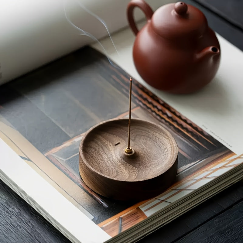 Natural Wood Incense burner