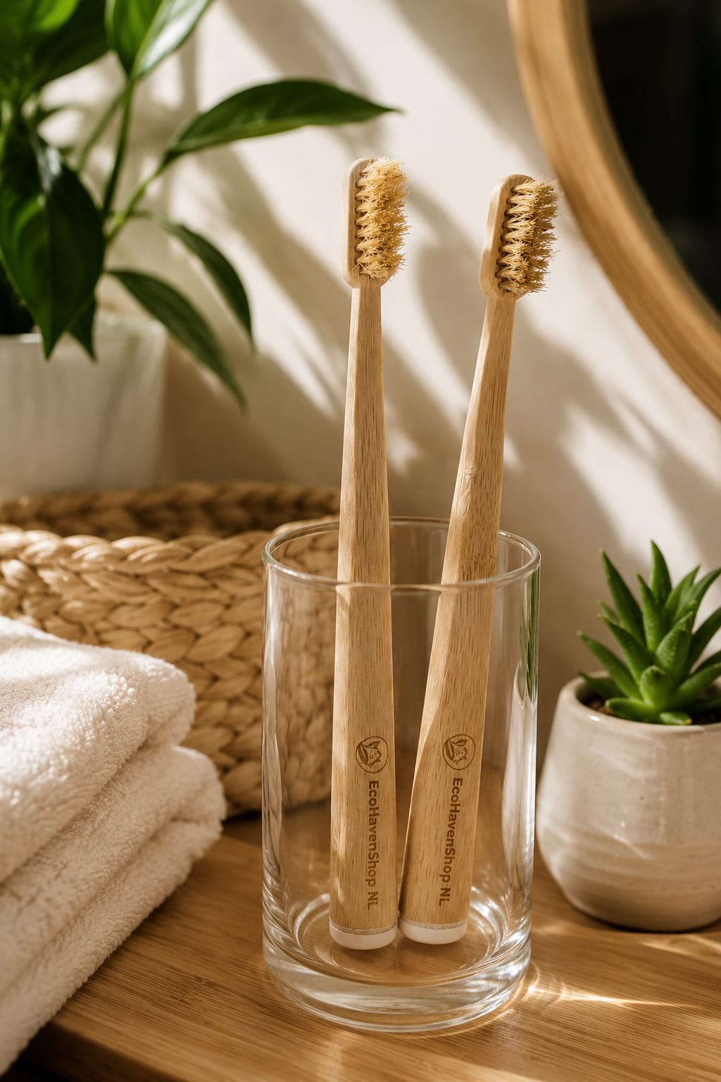 Eco Bath & Dental Travel Set – Sustainable Bathroom Essentials & Plastic-Free Travel Kit