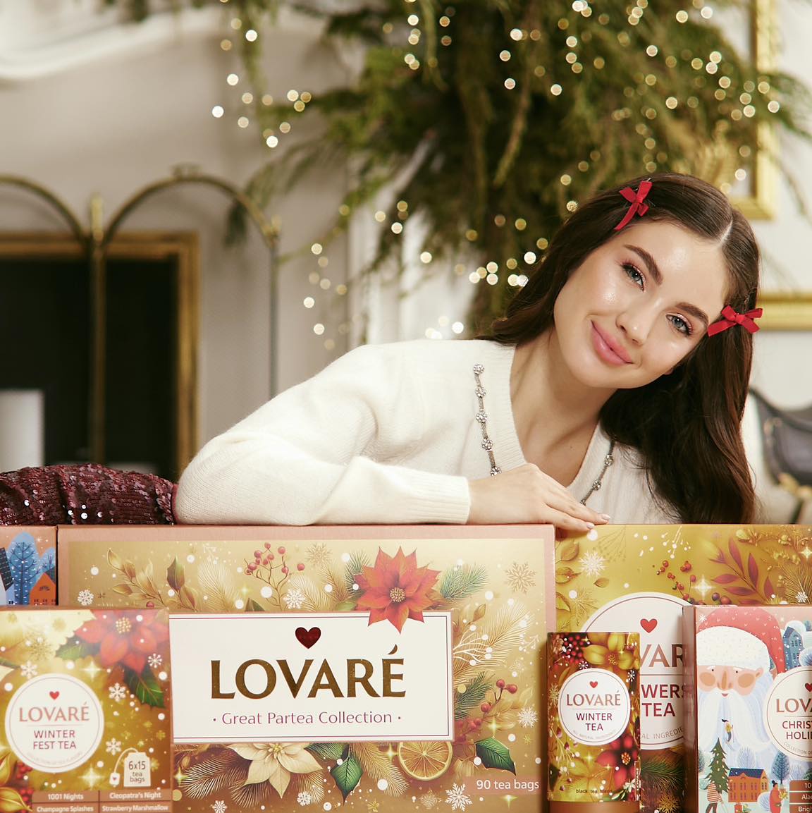 Cozy Christmas Tea Gift Box
