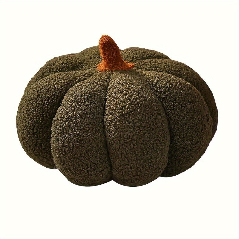 🎃 Cozy Halloween Pumpkin Plush Throw Pillow