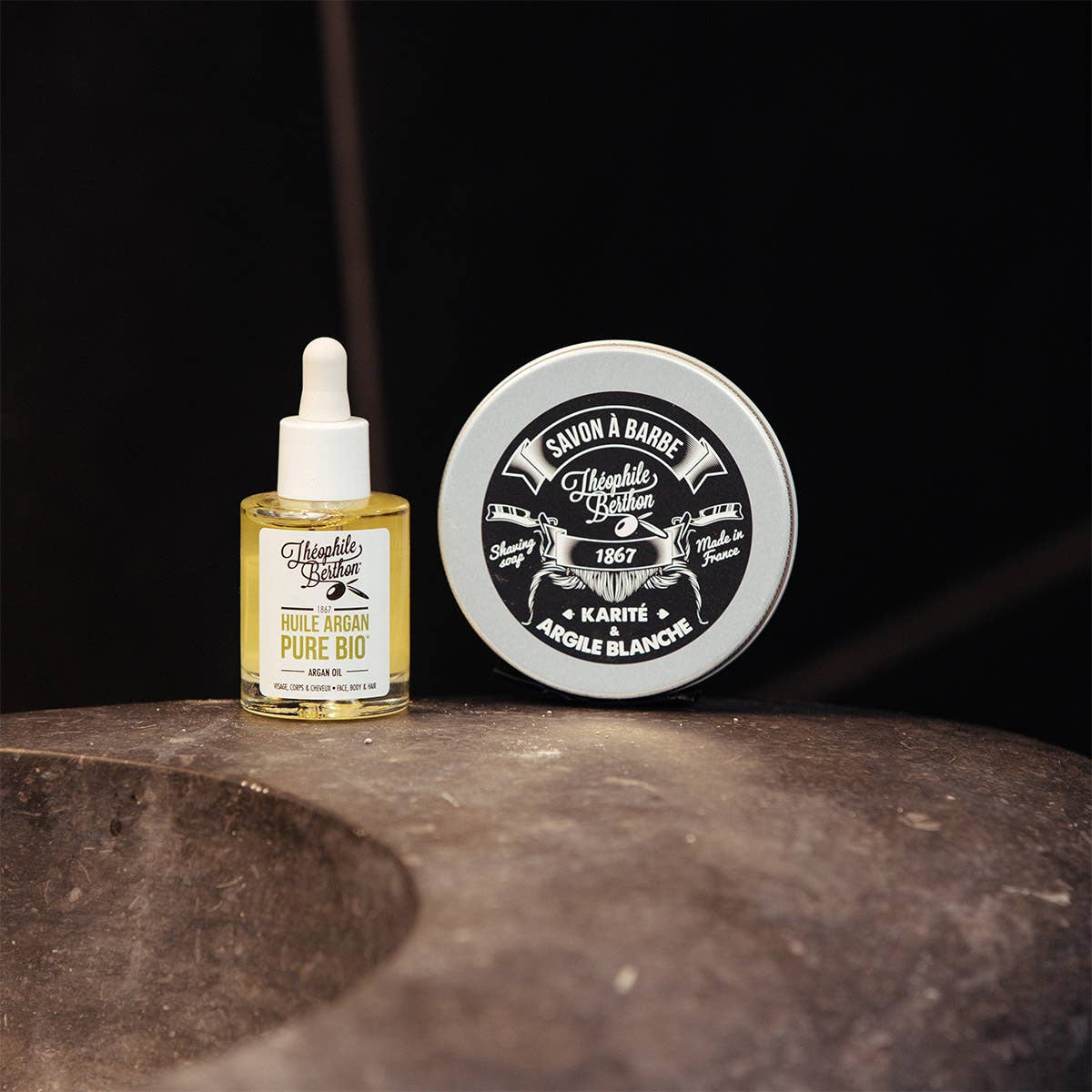 Luxury Grooming Set for Men – Shaving Soap, Argan Oil & Cologne Gift Box