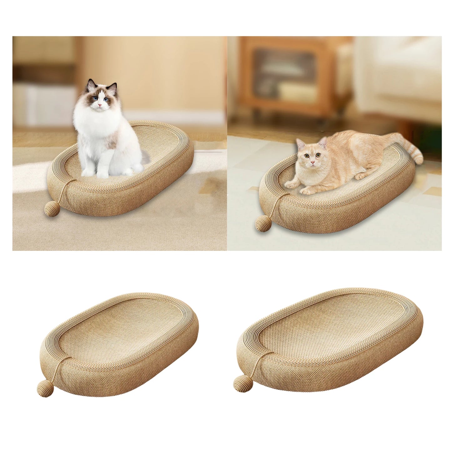 Cat Scratching Lounge โ Play, Scratch & Relax!