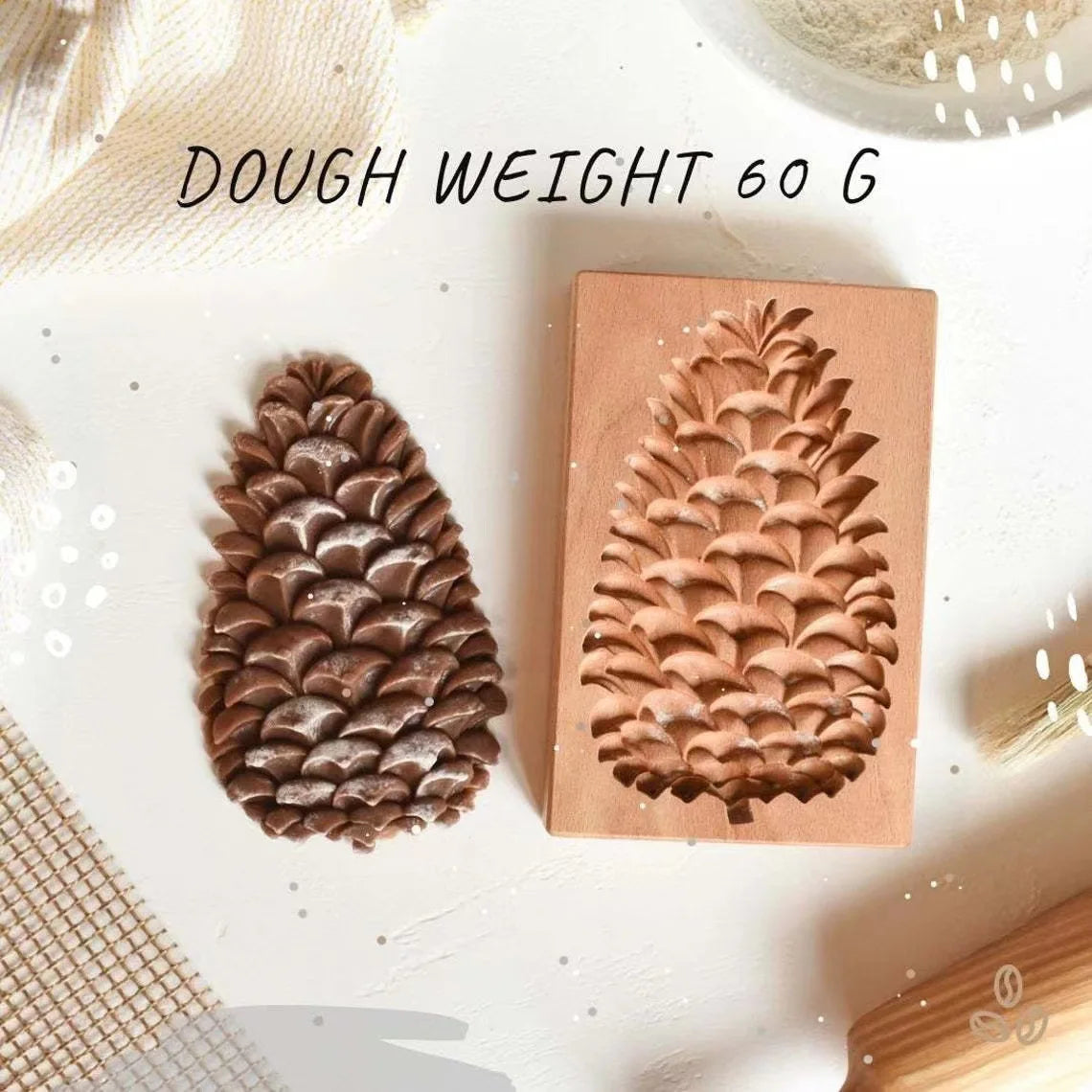3D houten koekjesvorm