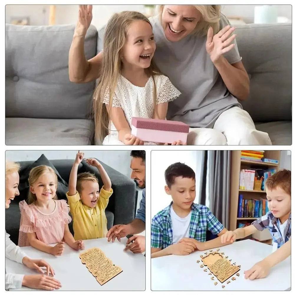 100 Cats Wooden Puzzle