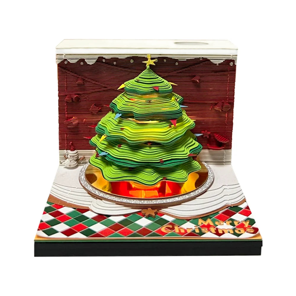 3D Architecture Paper Art Calendar – Luxury Gift Desk Decoration