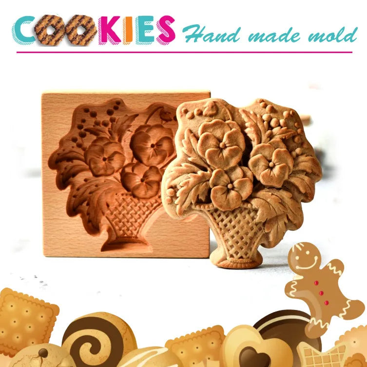 3D houten koekjesvorm