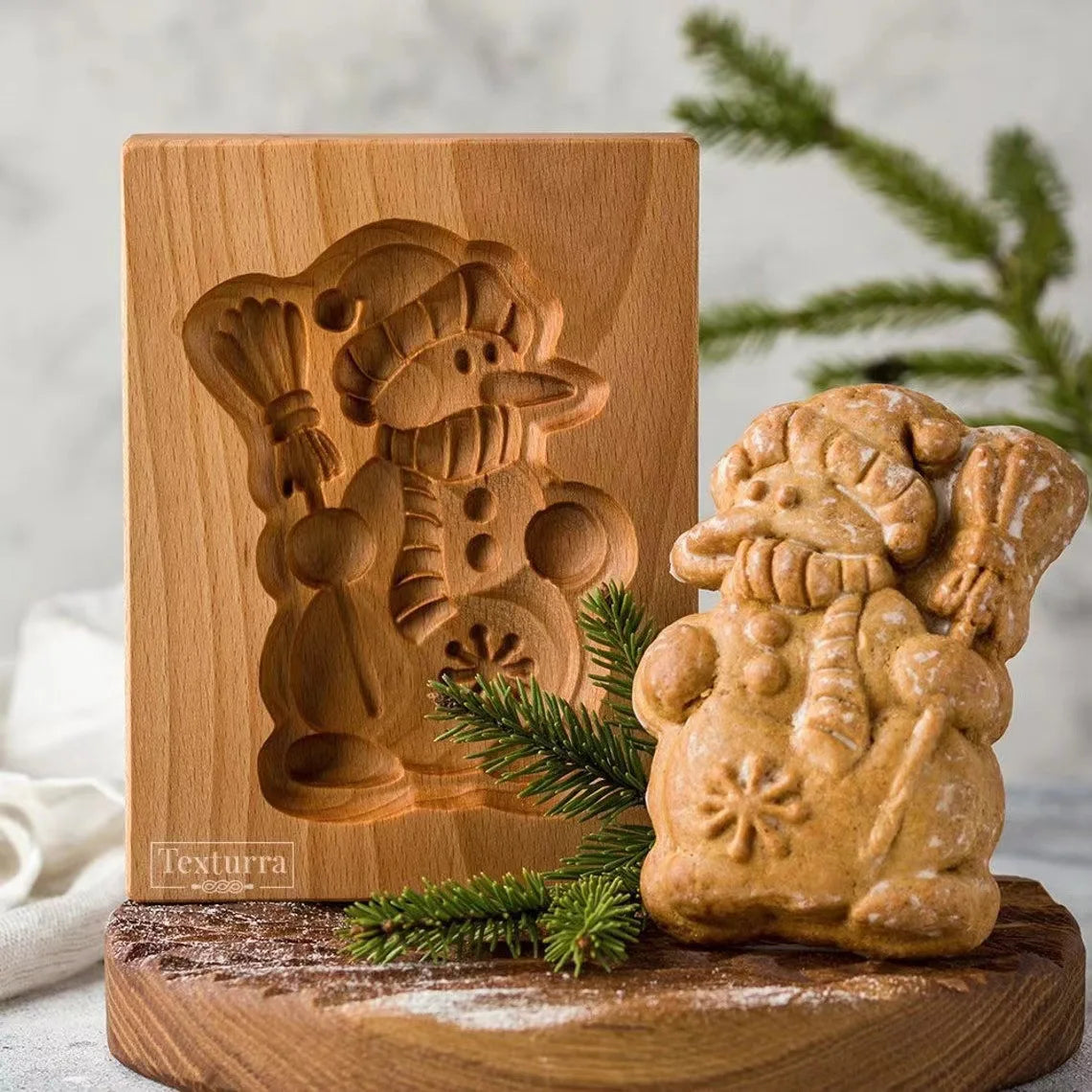 3D houten koekjesvorm