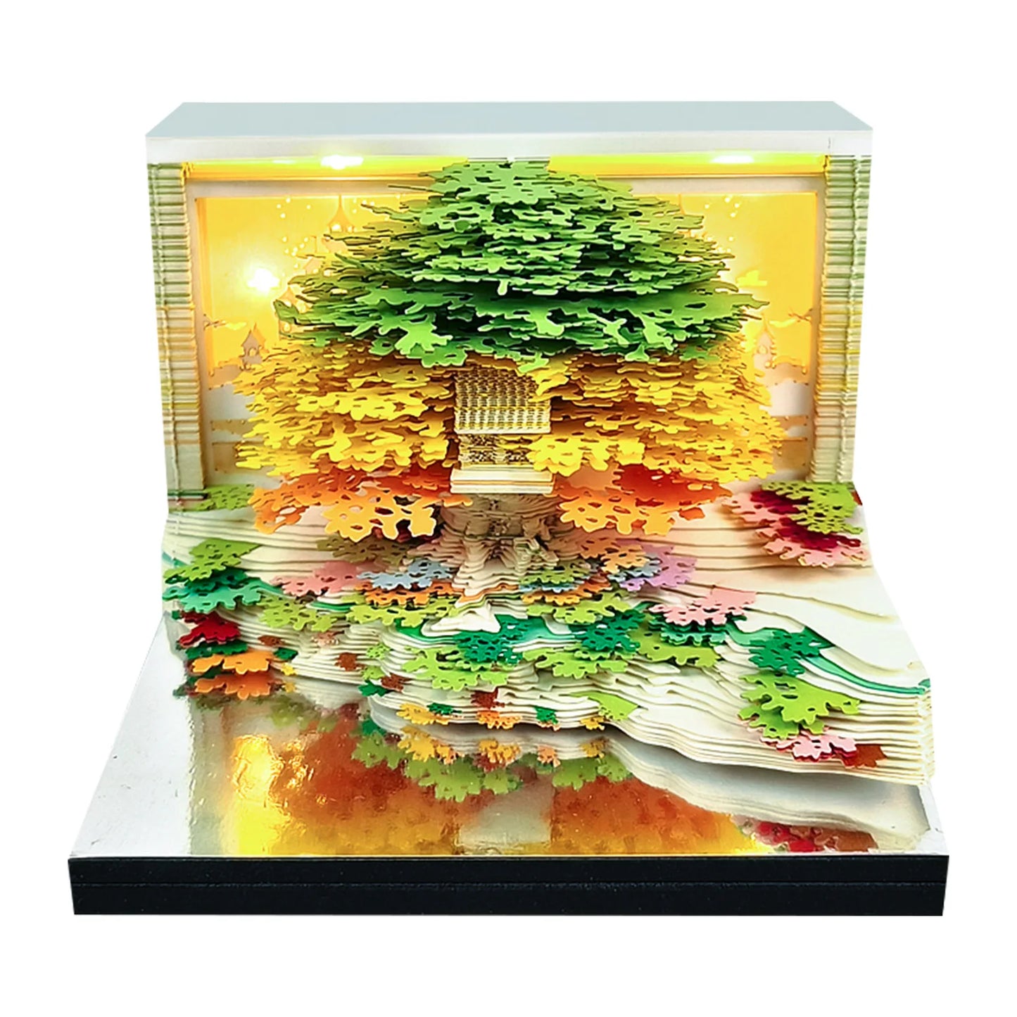 3D Architecture Paper Art Calendar – Luxury Gift Desk Decoration
