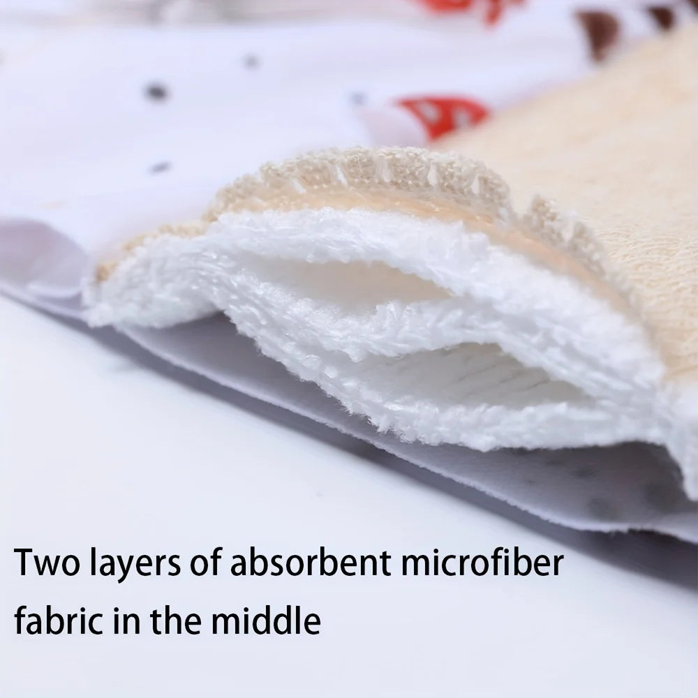 4pcs/Set Including 1pc Mini Wet Bag Mesh Cotton Lining Cloth Menstrual Pads Reusable Sanitary Pads Mama Panty Liners