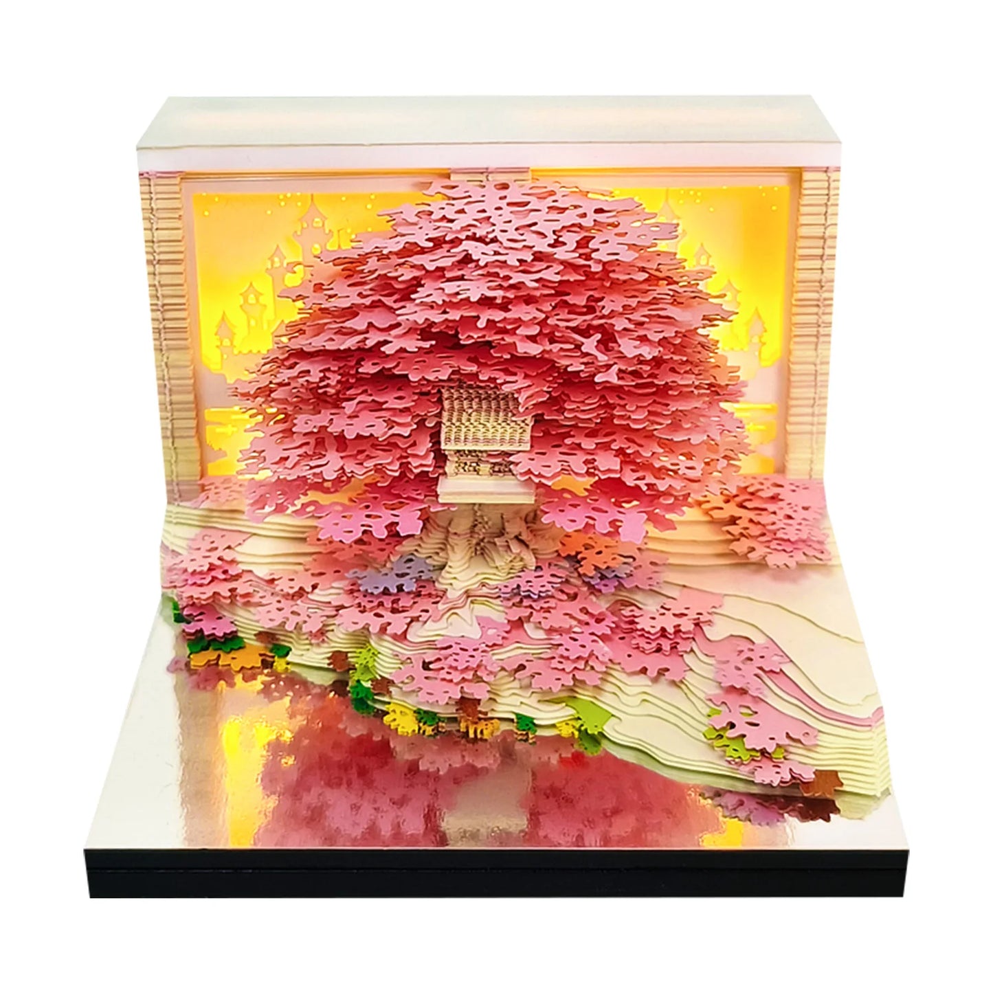 3D Architecture Paper Art Calendar – Luxury Gift Desk Decoration