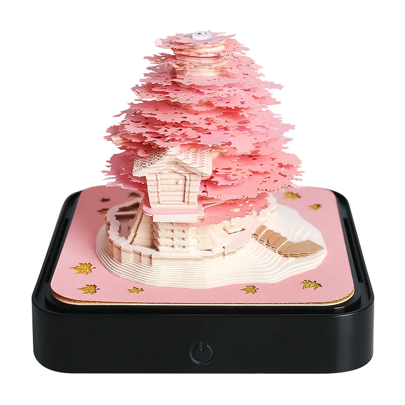 3D Architecture Paper Art Calendar – Luxury Gift Desk Decoration