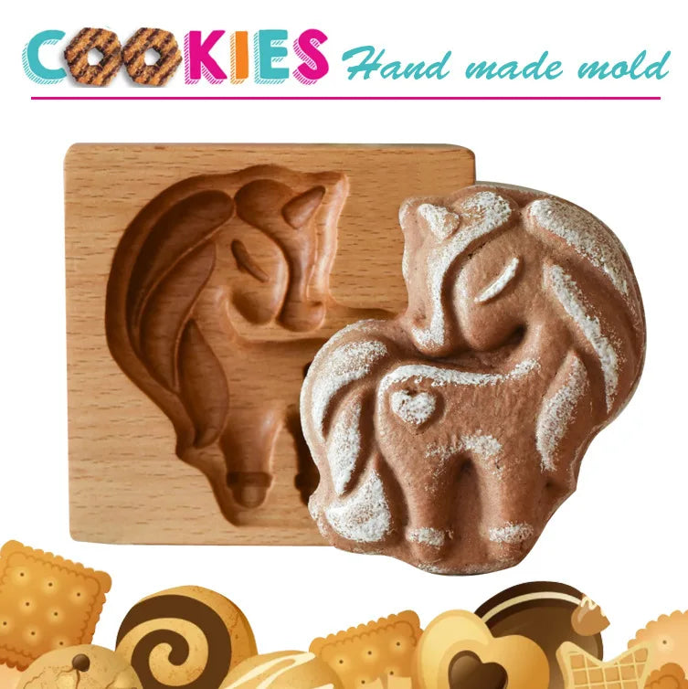3D houten koekjesvorm