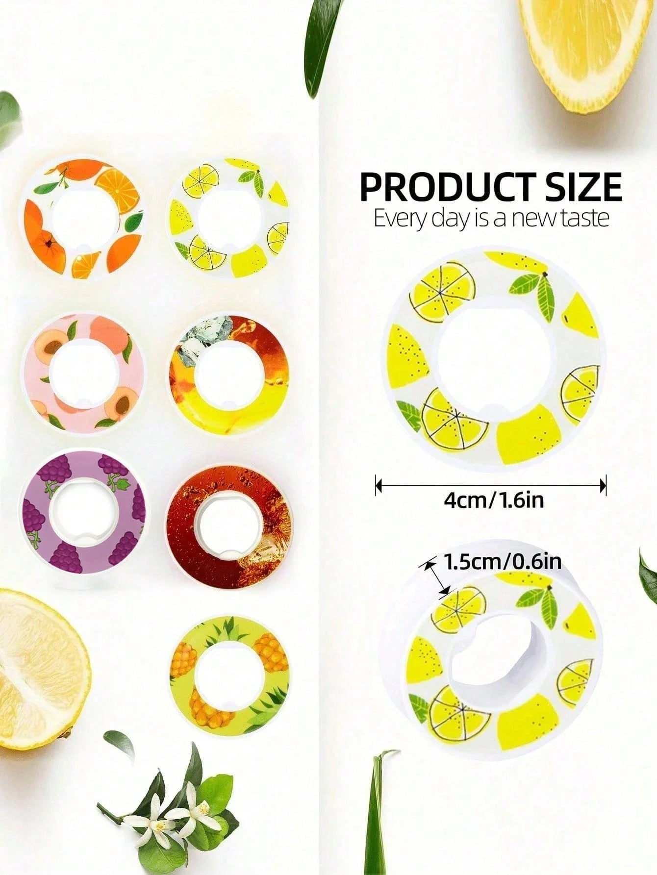 1pc Air Water Bottle With 1pc Random Round Shape Flavor Pod Sports Straw Plastic Cup Leak Proof Outdoor Travel Sports Bottles