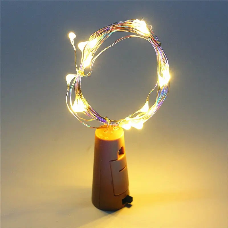 Wine Bottle Cork ✨ LED String Fairy Lights