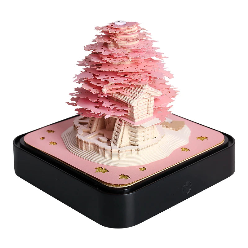 3D Architecture Paper Art Calendar – Luxury Gift Desk Decoration