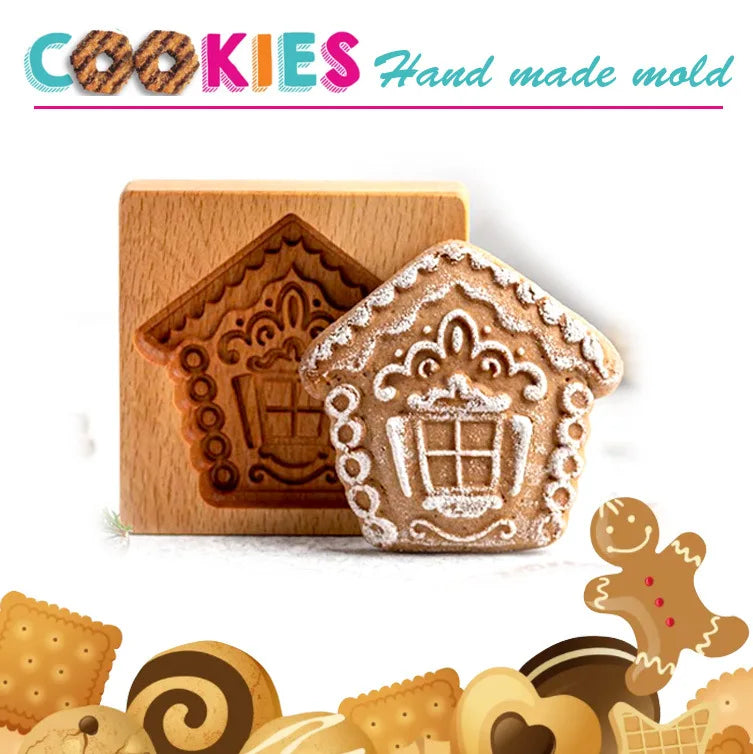 3D houten koekjesvorm
