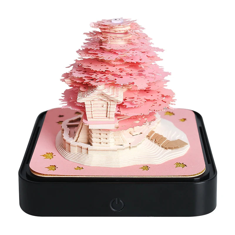 3D Architecture Paper Art Calendar – Luxury Gift Desk Decoration