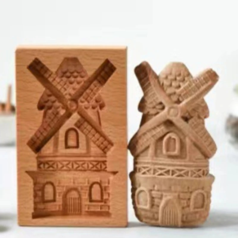 3D houten koekjesvorm