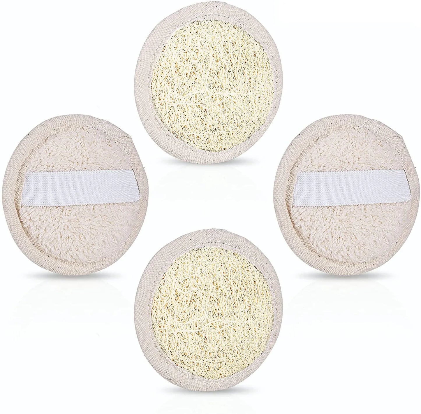 Natuurlijke Loofah Exfoliërende Gezichtsreinigingsborstel