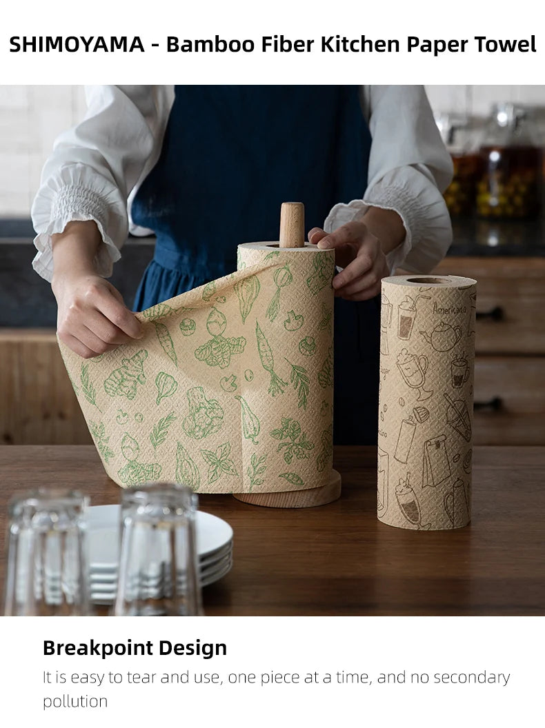 Bamboo Fiber Reusable Dishcloth