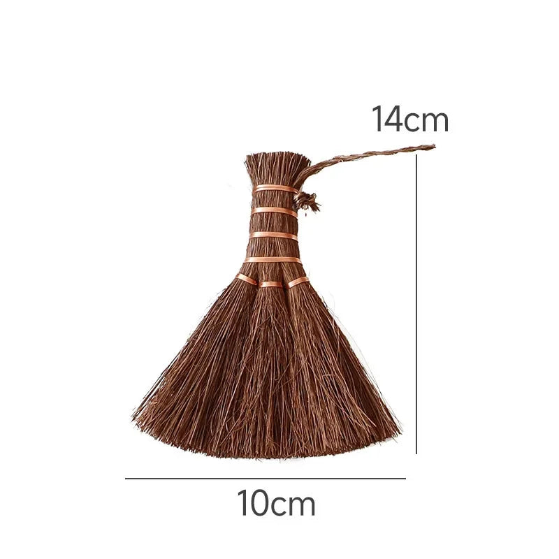 Natural Household Cleaning Broom, Coconut Palm, Silk Cup, Tea Set Brush, Tea Table Cleaning Brush, 1 Piece