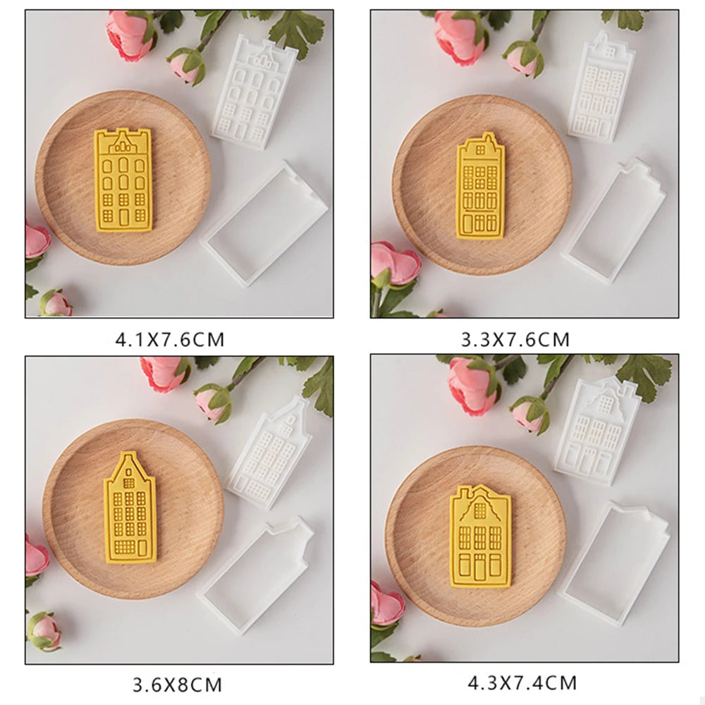 Amsterdam House Cookie Mold