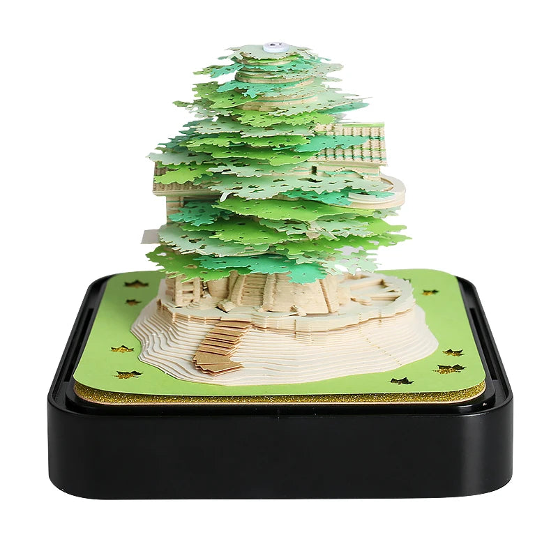 3D Architecture Paper Art Calendar – Luxury Gift Desk Decoration