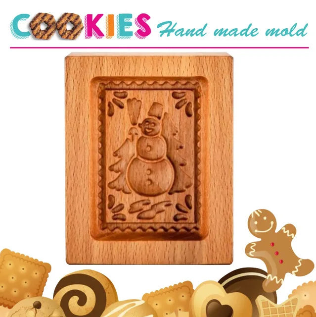 3D houten koekjesvorm