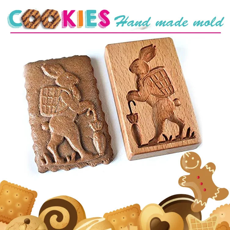 3D houten koekjesvorm