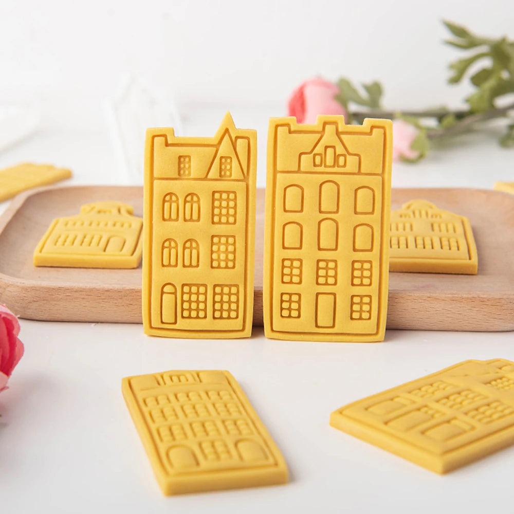 Amsterdam House Cookie Mold