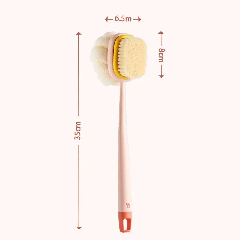 Loofah Back Scrubber with Long Handle