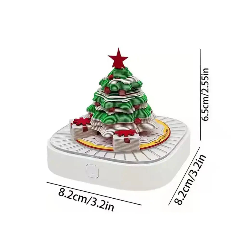 🎄 3D Christmas Tree House Calendar with Light – Creative Desk Décor & Gift Idea (2026 Edition)