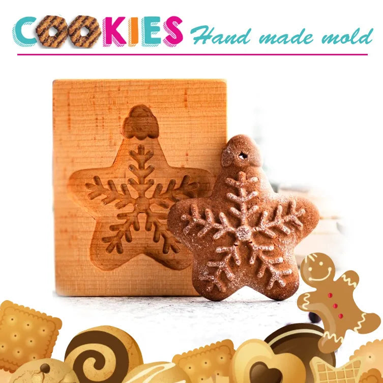 3D houten koekjesvorm