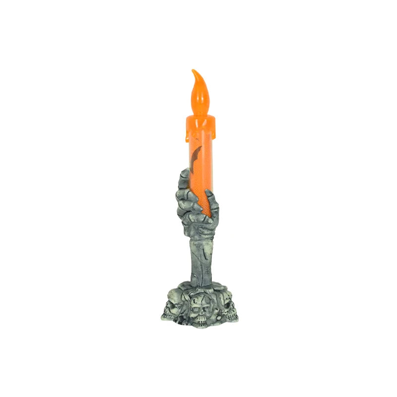 Halloween LED Skeleton & Ghost Hand Candle