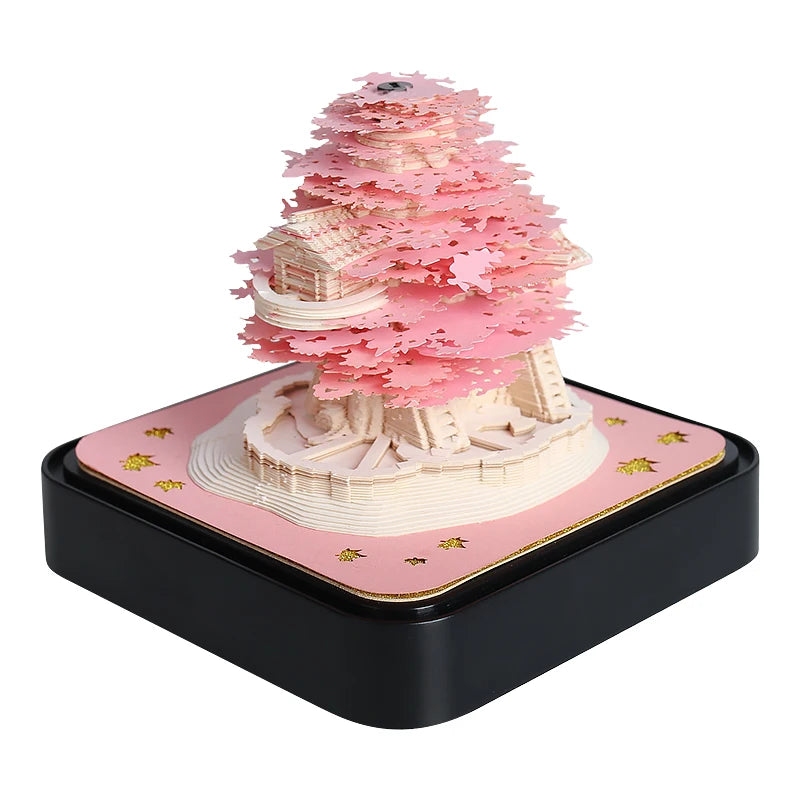 3D Architecture Paper Art Calendar – Luxury Gift Desk Decoration