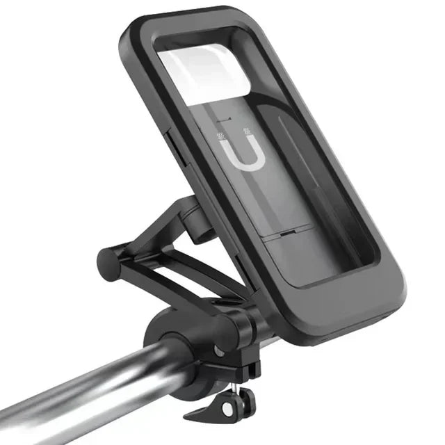 2024 New Motorcycle Phone Stand Waterproof Universal Bicycle Rotation 360 ° Adjustable Motorcycle Phone Stand