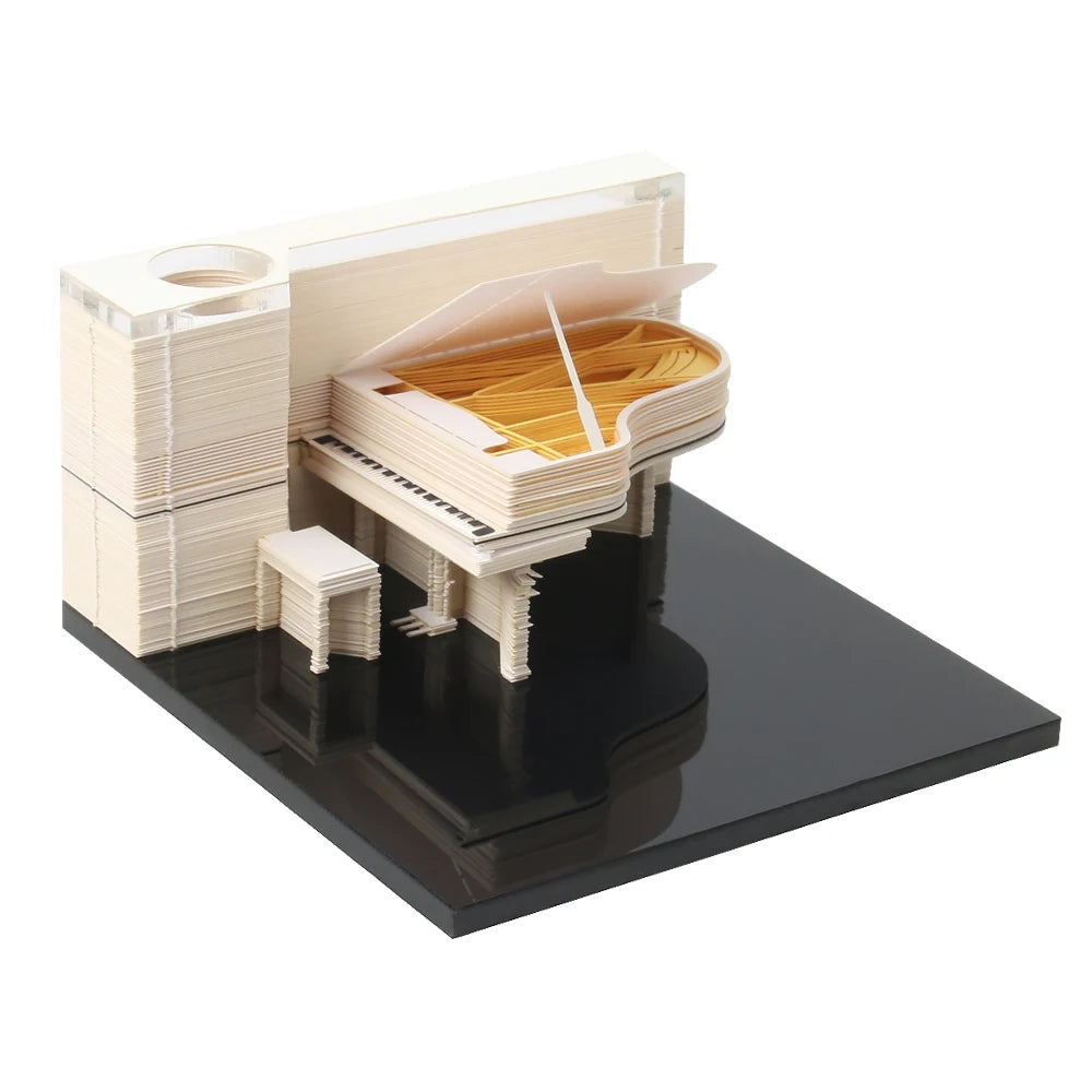 3D Architecture Paper Art Calendar – Luxury Gift Desk Decoration