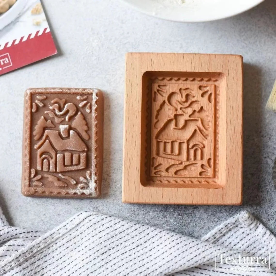 3D houten koekjesvorm