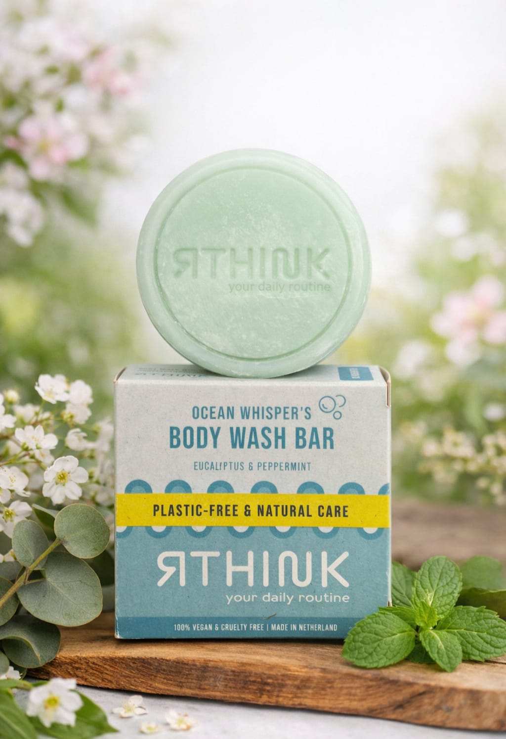 Ocean Whisper Body Wash Bar – Plastic-Free & Natural Care