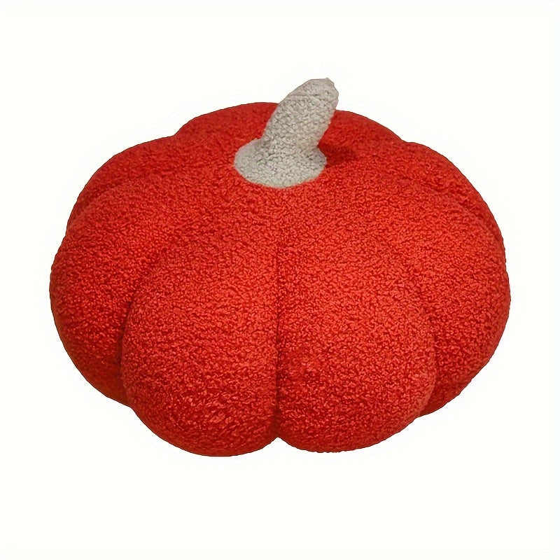 🎃 Cozy Halloween Pumpkin Plush Throw Pillow