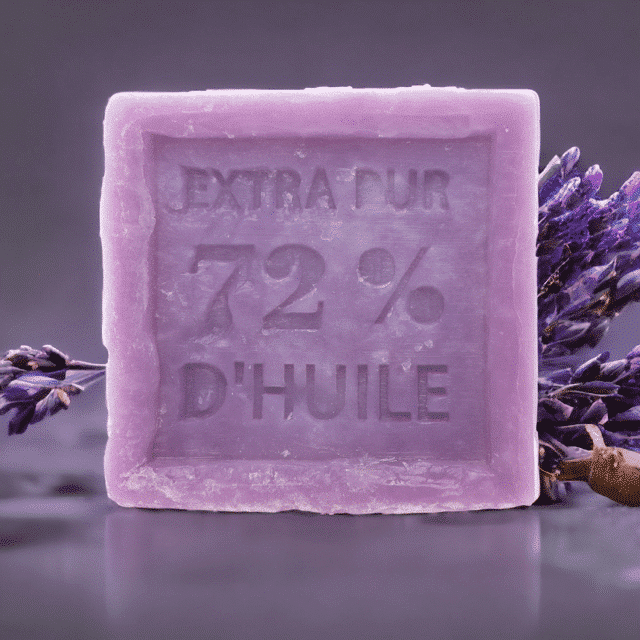 Lavender Marseille soap cube 300 g