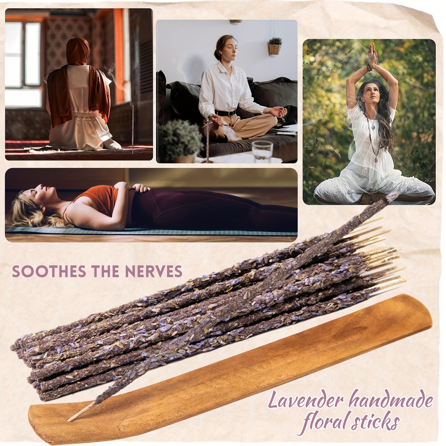 Lavender Natural Incense Sticks