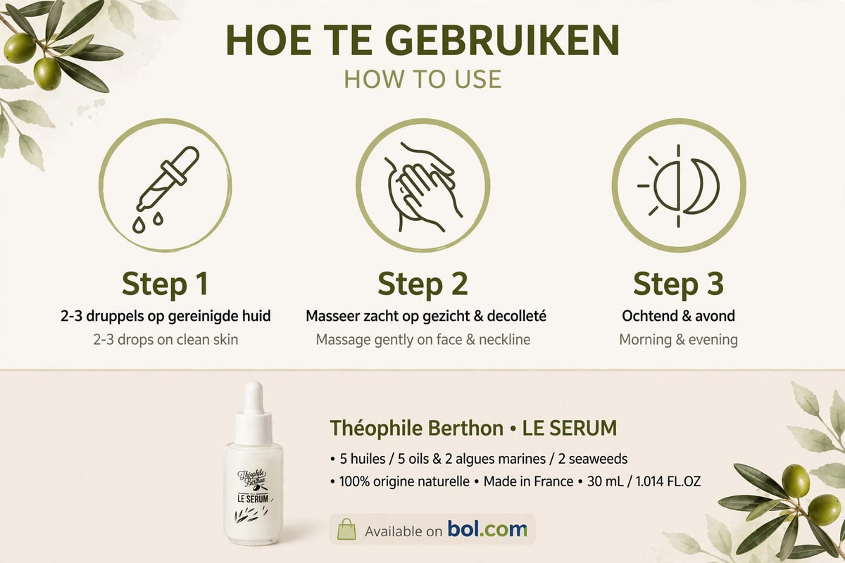 Théophile Berthon Lift & Detox Facial Oil – 100% Natural – 30 ml