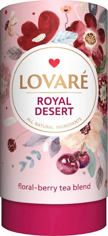 Lovaré Royal Dessert Premium Loose Fruit &amp; Herbal Tea – 80 g