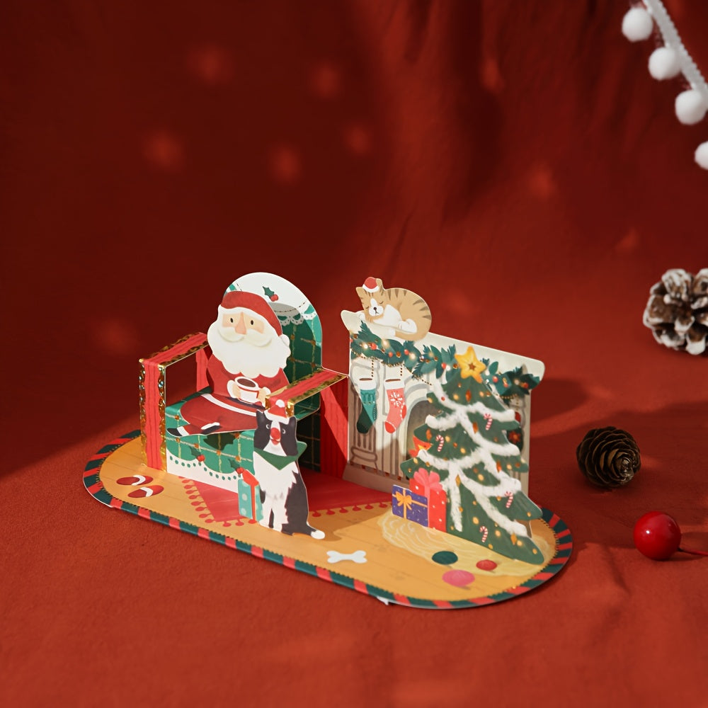 Adorable 3D Christmas Greeting Cards