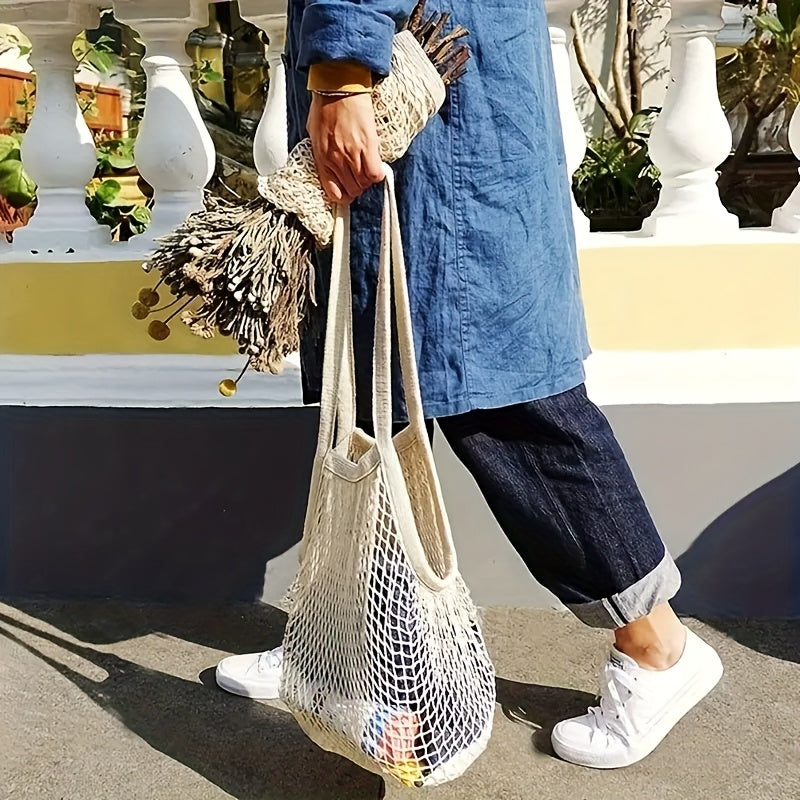 Durable & Eco-Friendly Cotton Mesh Bag
