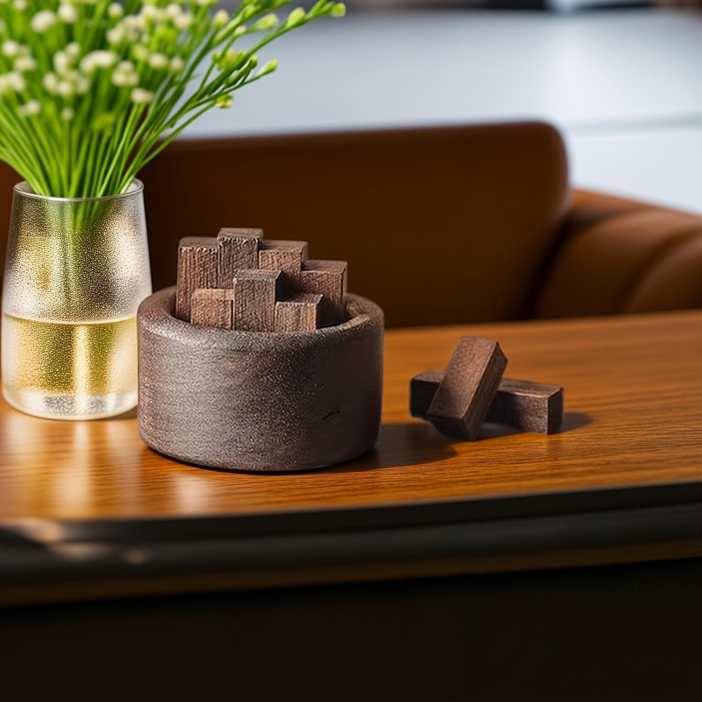 Walnut Pile Essential Oil Diffuser